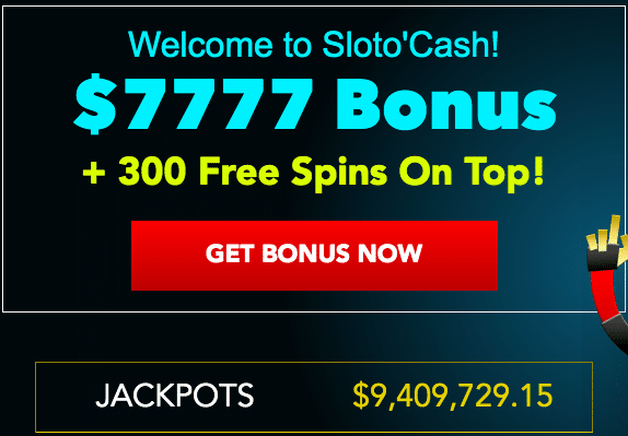 Slotocash Casino Welcome Bonus